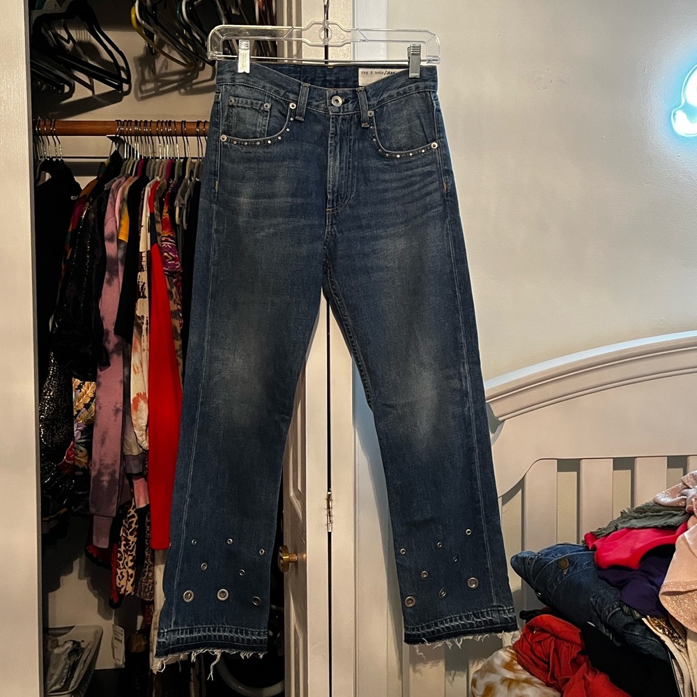 Rag & Bone Denim Cropped Jeans